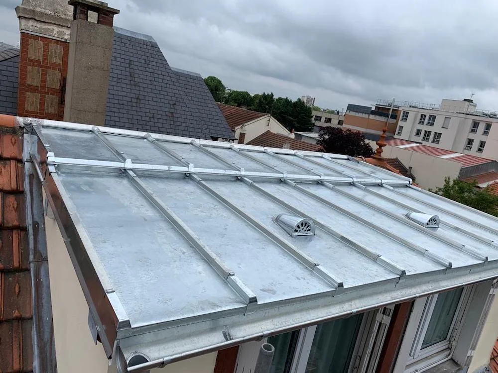 renovation toiture zinc